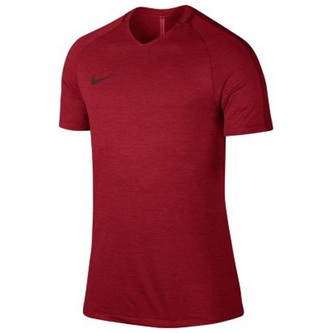 M NK DRY TOP SS SQD PRIME, 10 | FOOTBALL/SOCCER | MENS | SHORT SLEEVE TOP | GYM RED/GYM RED/NIGHT MAROON | 2XL