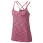 W NK DF KNIT TANK, 10 | RUNNING | WOMENS | TANK TOP/SINGLET | LT PHOTO BLUE/RACER PINK/SUNSE | L