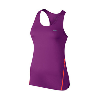 RUN FREE FRAMED TANK, 10 | RUNNING | WOMENS | TANK TOP/SINGLET | COSMIC PURPLE/REFLECTIVE SILV | M