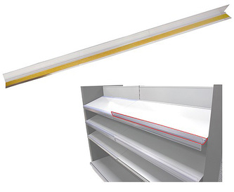 Držák na rozdělovače, Držak na rozdělovače L 100 cm