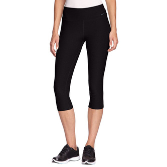 NIKE LEGEND 2.0 TI POLY CAPRI, 10 | WOMEN TRAINING | WOMENS | 3/4 LENGTH TIGHT | BLACK/COOL GREY | M