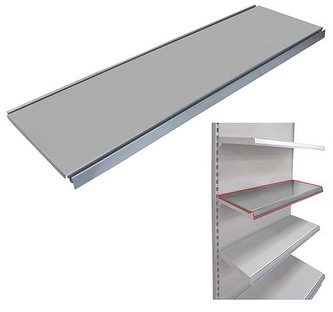 Ocelová police, Ocelová police - 20cm šířka 100 cm