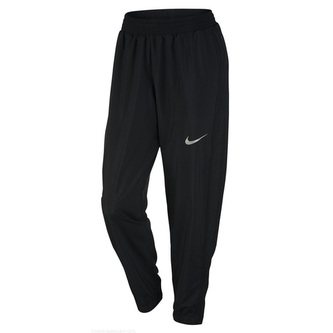 TEAM PR WOVEN PANT, 10 | RUNNING | WOMENS | PANT | TM BLACK/REFLECTIVE SILV | L