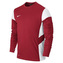 LS ACADEMY14 MIDLAYER, 10 | FOOTBALL/SOCCER | MENS | LONG SLEEVE TOP | UNIVERSITY RED/WHITE/WHITE | XL