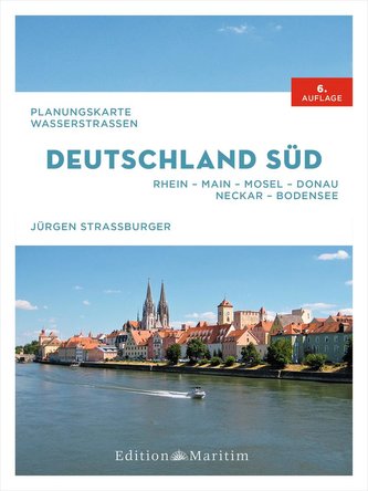 Planungskarte Wasserstraßen Deutschland Süd