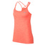 W NK DF KNIT TANK, 10 | RUNNING | WOMENS | TANK TOP/SINGLET | SUNSET GLOW/RACER PINK | M