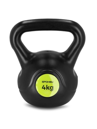 Spokey - SCALES BASIC Ketl-bel plastová činka 4 kg Spokey - SCALES BASIC Ketl-bel plastová činka 4 kg