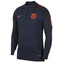 FCB Y NK DRY SQD DRIL TOP, 10 | FOOTBALL/SOCCER | YOUTH UNISEX | LONG SLEEVE TOP | OBSIDIAN/OBSIDIAN/HYPER CRIMSO | XL
