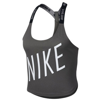 W NK DRY TANK ELASTIKA GRX H17, 10 | WOMEN TRAINING | WOMENS | TANK TOP/SINGLET | BLACK/BLACK/WHITE | XL