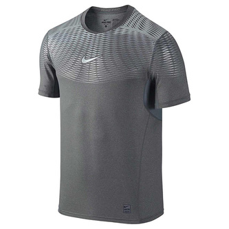 HYPERCOOL MAX FTTD SS, 10 | MEN TRAINING | MENS | SHORT SLEEVE TOP | CARBON HEATHER/MTLC SILVER | M