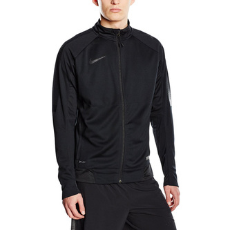 REV KNT TRACK JKT EL, 10 | FOOTBALL/SOCCER | MENS | JACKET | BLACK/BLACK | L
