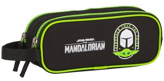 Dvojitý penál na tužky Star Wars|Hvězdné války: The Mandalorian (21 x 8 x 6 cm)