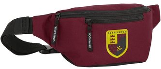 Kapsička kolem pasu - ledvinka Harry Potter: Wizard (23 x 12 x 9 cm) vínový polyester