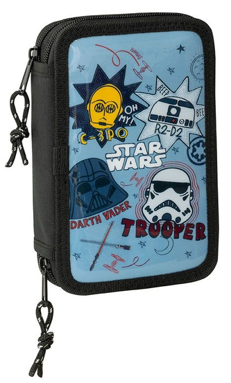 Dvoudílné školní pouzdro Star Wars|Hvězdné války: Astrostar (12,5 x 19,5 x 4 cm)