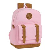 Batoh Hello Kitty: Club (objem 19 litrů|32 x 43 x 14 cm) růžový polyester