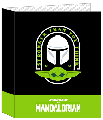 A4 kroužkový pořadač Star Wars|Hvězdné války: TV seriál The Madnalorian (27 x 33 x 6 cm)