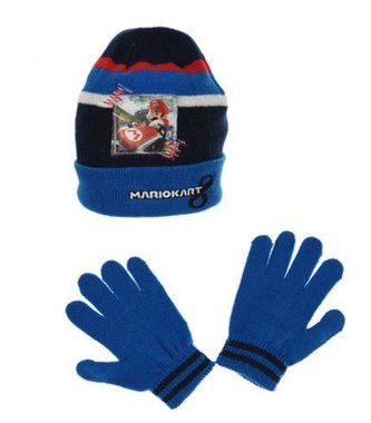 ČEPICE A RUKAVICE SUPER MARIO - velikost 54