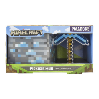 3D keramický hrnek Minecraft: Pickaxe (objem 350 ml)