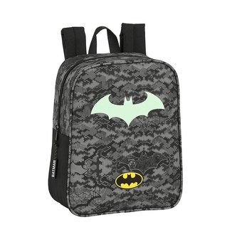 Dětský mini batoh DC Comics|Batman: Night (objem 6 litrů|22 x 27 x 10 cm) černý polyester
