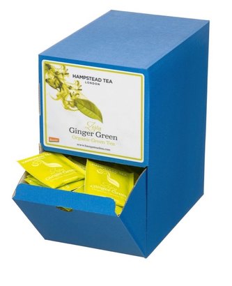 BIO zelený čaj se zázvorem a citronovou trávou 250ks