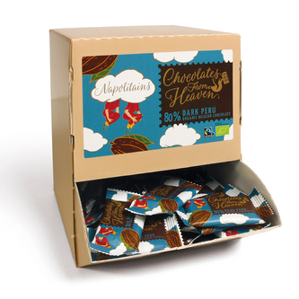 BIO hořká čokoláda Peru 80% 150 x 10g