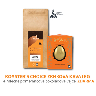 BIO Roasters Choice SCA 85 zrnková káva 1kg