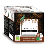 BIO kompostovatelné kávové kapsle pro Nespresso Espresso 50ks