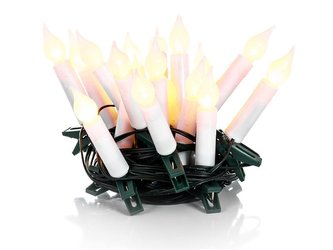 Řetěz vánoční  20 LED, 7m, teplá bílá, IP20, svíčky,  RETLUX RXL 131