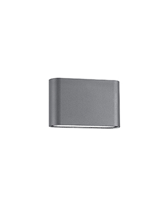 Svítidlo Nova Luce SOHO WALL GREY 2 nástěnné, IP 54, 2x5 W Svítidlo Nova Luce SOHO WALL GREY 2 nástěnné, IP 54, 2x5 W