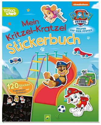 PAW Patrol Mein Kritzel-Kratzel Stickerbuch