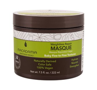 Macadamia Professional Weightless Repair Maska na vlasy 222 ml pro ženy