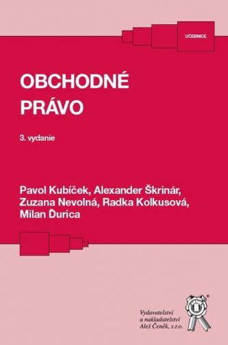 Obchodné právo (3. vydanie)