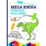 Mega kniha omalovánek - Blue bezva zábava