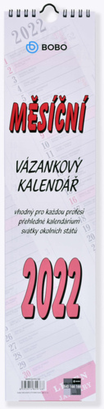 Vázankový 2022 - nástěnný kalendář