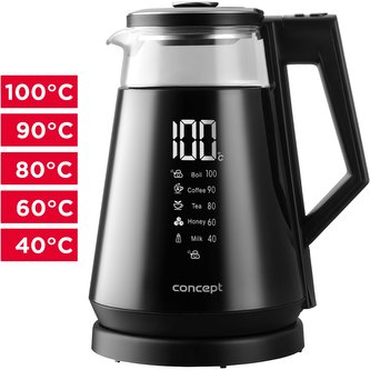 Concept Rychlovarná konvice 1,7 THERMOSENSE RK4170 Concept Rychlovarná konvice 1,7 THERMOSENSE RK4170