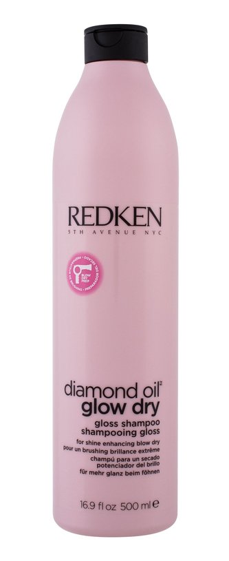 Redken Diamond Oil Šampon Glow Dry 500 ml pro ženy Redken Diamond Oil Šampon Glow Dry 500 ml pro ženy