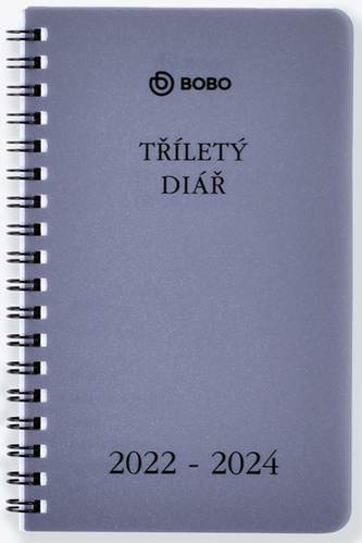 Diář tříletý 2022-2024