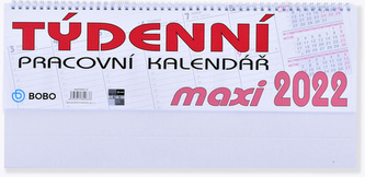 Pracovní maxi týdenní 2022 - stolní kalendář