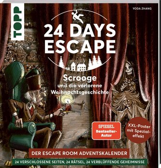 24 DAYS ESCAPE - Der Escape Room Adventskalender: Scrooge und die verlorene Weihnachtsgeschichte