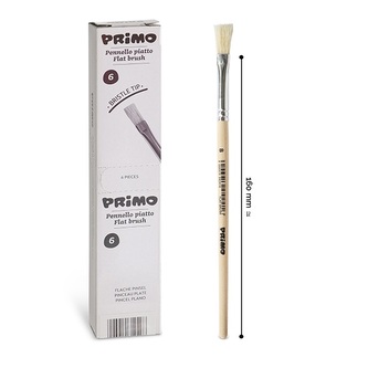 Štětec plochý PRIMO č. 8, balení (6ks)