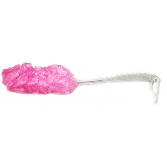 Žínka S RUKOJETÍ masážní, 42x9 cm, plast, mix barev , váha 96 g