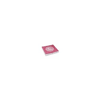 Krabice na pizzu z vlnité lepenky 24 x 24 x 3 cm [100 ks]