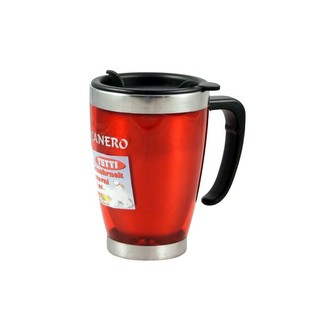 Termohrnek YETTI s otočným víčkem,13,5x8,5 cm, 0,46 l, nerez, plast