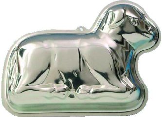 Forma beránek 30 cm pocínovaný