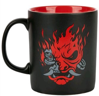 Keramický hrnek Cyberpunk: Samurai Logo (objem 325 ml)