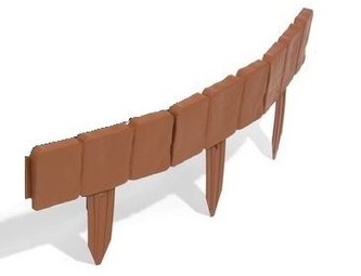 Obrubník zahradní 2,5 m plastový kámen terakota