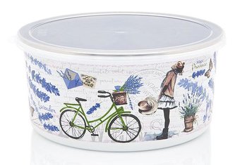 Dóza PROVANCE smalt 21,3 cm / 2,6 l s plastovým víčkem