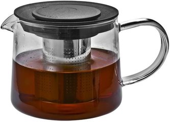 Konvice sklo s nerezovým sítkem 1,5 l