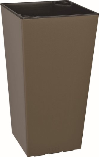 Květináč okrasný 15 cm taupe Elise matt