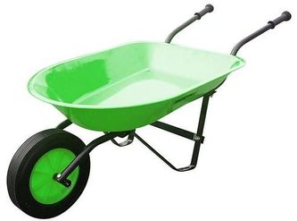 Kolečko zahradní dětské 20 l s plechovou korbou